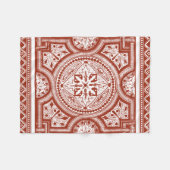 Couverture Polaire Cinnabar Woodblock IV (Devant (Horizontal))