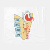 Couverture Polaire Cinq cafés et une flotte de livres (Devant (Horizontal))