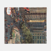 Couverture Polaire Cinquième avenue par John Falter (Devant (Horizontal))