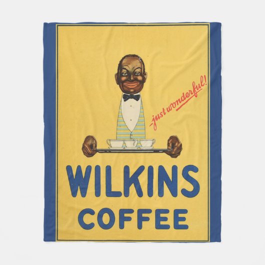 Couverture Polaire circa la copie 1930 d'annonce de café de Wilkins (Devant)