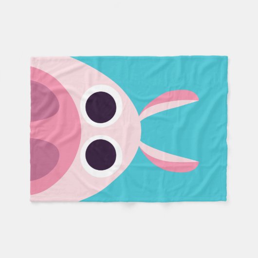 Couverture Polaire Circonspect le porc (Devant (Horizontal))