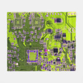 Couverture Polaire Circuit imprimé circuit imprimé circuit imprimé ca (Devant (Horizontal))