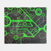 Couverture Polaire Circuit vert (Devant (Horizontal))