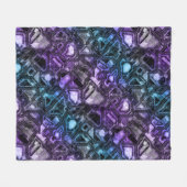 Couverture Polaire circuits gemmes - ombre astro : (Devant (Horizontal))