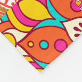 Couverture Polaire Cire africaine Patchwork Ankara Ethnic Fabric (Coin)