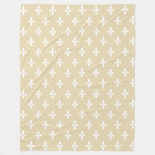 Couverture Polaire Cire d'abeille Victorian Fleur de Lys