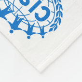 Couverture Polaire CISV Austin Étoiles À La Nuit Grande Blanche (Coin)