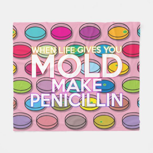 Couverture Polaire Citation cool drôle de couleur moderne de science (Devant (Horizontal))