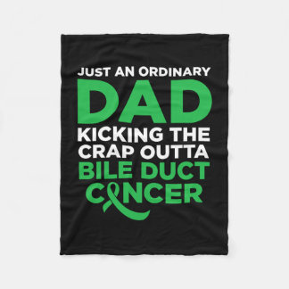 Couverture Polaire Citation De Fun Bile Duct Cancer Fighter Pour Papa