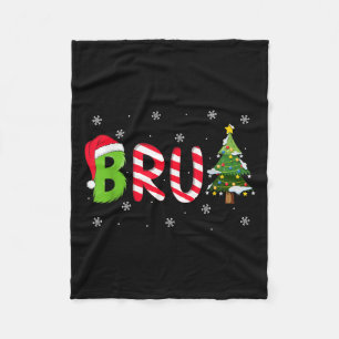 Couverture Polaire Citation de Noël Bruh Frère Drôle Hommes Garçons B