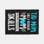 Couverture Polaire Citation De Sensibilisation Au Diabète Pour Une Mè (Devant (Horizontal))