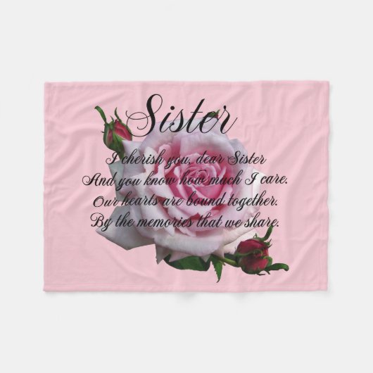 COUVERTURE POLAIRE CITATION DE SOEUR (Devant (Horizontal))