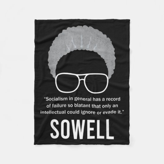 Couverture Polaire Citation de Thomas Sowell sur le socialisme Mois d (Devant)