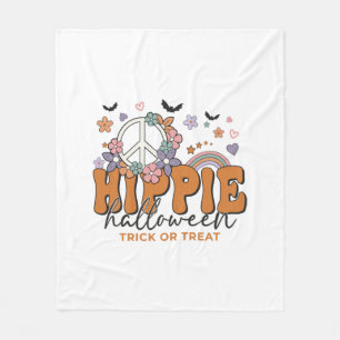 Couverture Polaire Citation drôle d'Halloween Hippie Halloween
