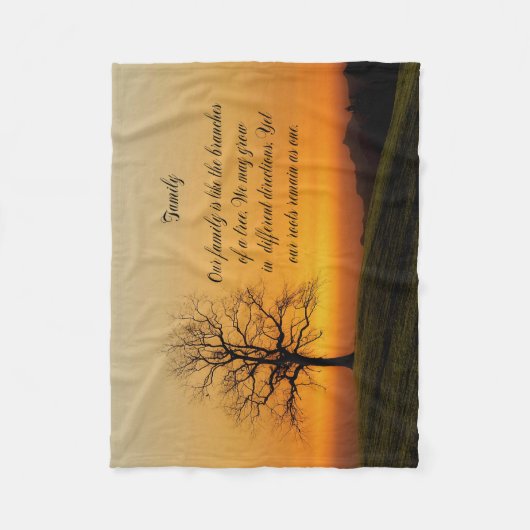 COUVERTURE POLAIRE CITATION FAMILIALE (Devant)