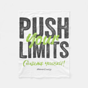 Couverture Polaire Citation Fitness Y2k Gym Entraînement Discipline Y