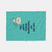 Couverture Polaire Citation intéressante et stimulante (Devant (Horizontal))