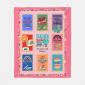 Couverture Polaire Citations De Cadeaux Enseignants Drôle Appréciatio (Devant)