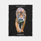 Couverture Polaire Citations de succès de Tiger Motivation (Devant)