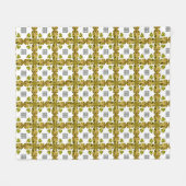 Couverture Polaire Citrine Clover (Devant (Horizontal))
