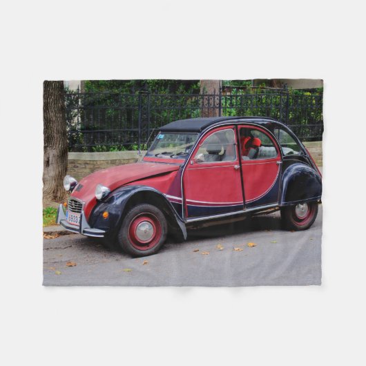 Couverture Polaire Citroen 2 CV Charleston (Devant (Horizontal))
