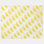 Couverture Polaire Citron (Devant (Horizontal))
