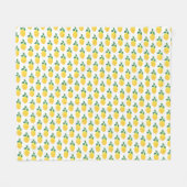 Couverture Polaire Citron simple (Devant (Horizontal))