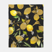 Couverture Polaire citrons d'aquarelle 31 (Devant)