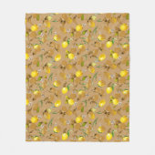 Couverture Polaire citrons d'aquarelle 32 (Devant)