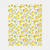 Couverture Polaire citrons d'aquarelle 5 (Devant)