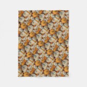 Couverture Polaire Citrouille (Devant)