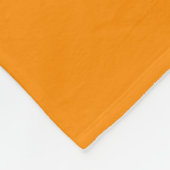 Couverture Polaire Citrouille (Coin)
