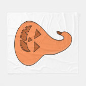 Couverture Polaire Citrouille adorable (Devant (Horizontal))