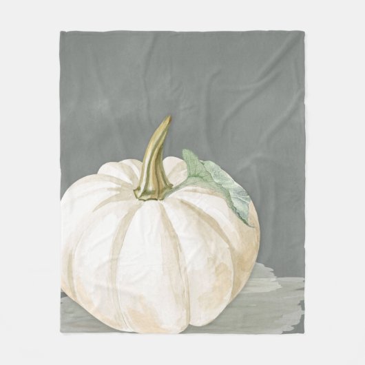 Couverture Polaire citrouille blanc de l'abattoir (Devant)