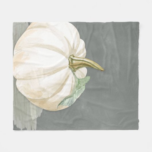 Couverture Polaire citrouille blanc de l'abattoir (Devant (Horizontal))