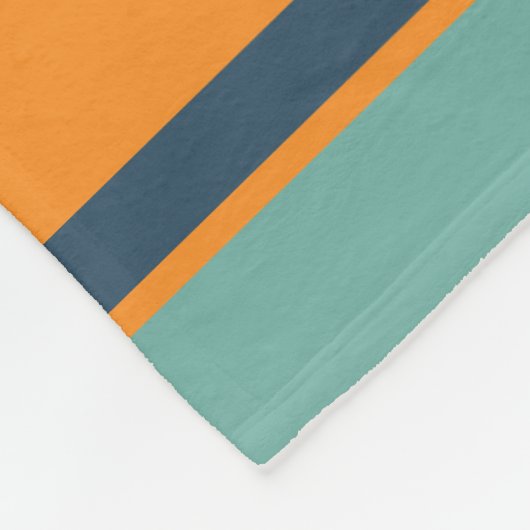 Couverture Polaire Citrouille floral Abstrait (Coin)