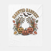 Couverture Polaire Citrouille Hello Fall Vibes (Devant)