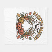 Couverture Polaire Citrouille Hello Fall Vibes (Devant (Horizontal))