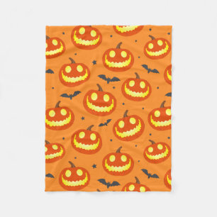 Couverture Polaire Citrouille mignon