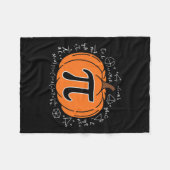 Couverture Polaire Citrouille Pi Pie Math Enseignant Funny Halloween  (Devant (Horizontal))
