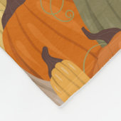 Couverture Polaire Citrouilles cosy (Coin)