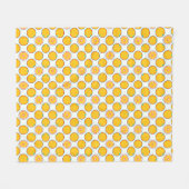Couverture Polaire Citrus PopArt (Devant (Horizontal))