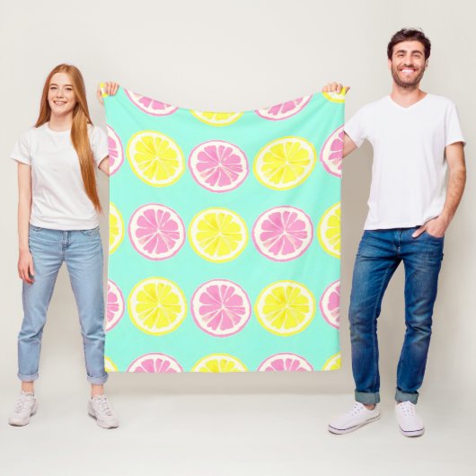 Couverture Polaire Citrus Symphony (En situation)