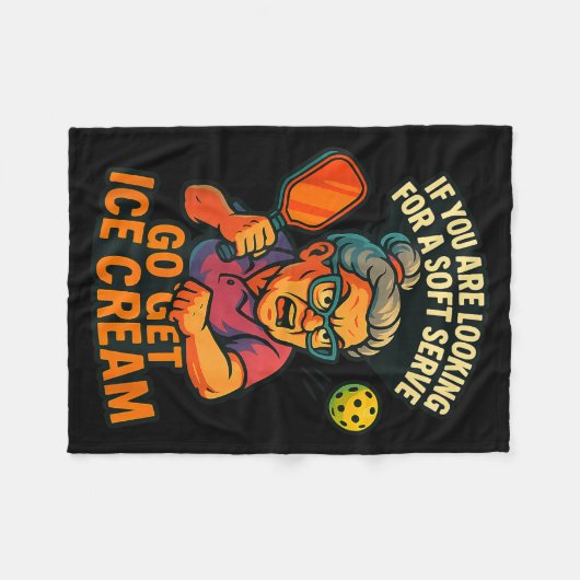 Couverture Polaire Ckleball Grandma  (Devant (Horizontal))