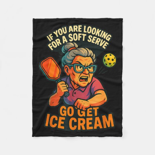 Couverture Polaire Ckleball Grandma  (Devant)