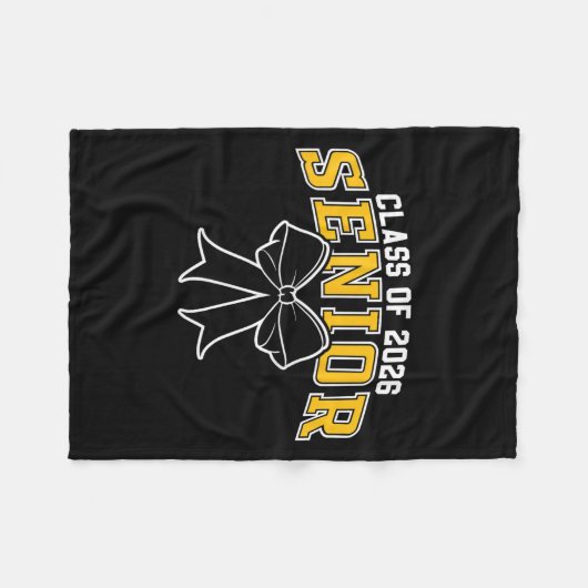 Couverture Polaire Cl De 2026 Diplôme Supérieur Noir Or Coquette B (Devant (Horizontal))