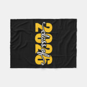 Couverture Polaire Cl Of 2026 Senior 26 Lycée Graduation Noir (Devant (Horizontal))