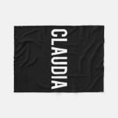 Couverture Polaire Cla - Cool New Funny Name Fan Gift Tee  (Devant (Horizontal))
