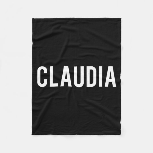 Couverture Polaire Cla - Cool New Funny Name Fan Gift Tee  (Devant)