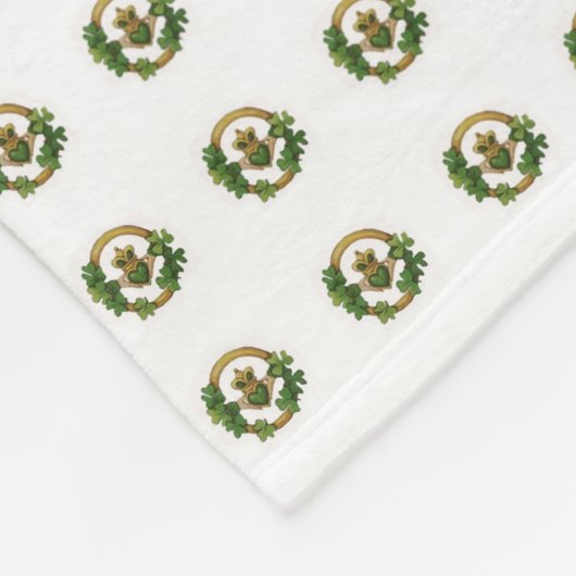 Couverture Polaire Claddagh (Coin)